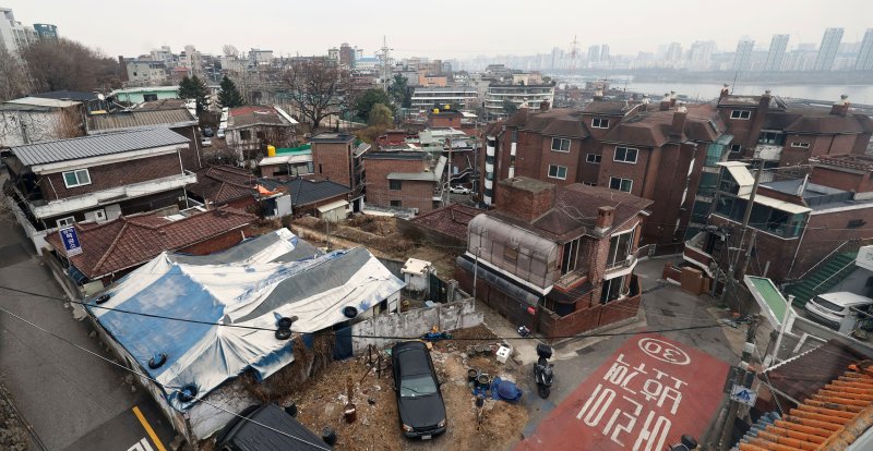 서울 용산구 한남5구역 일대 연합뉴스