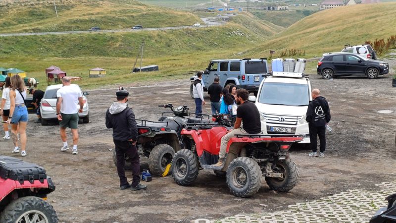 구다우리 전망대 주변.