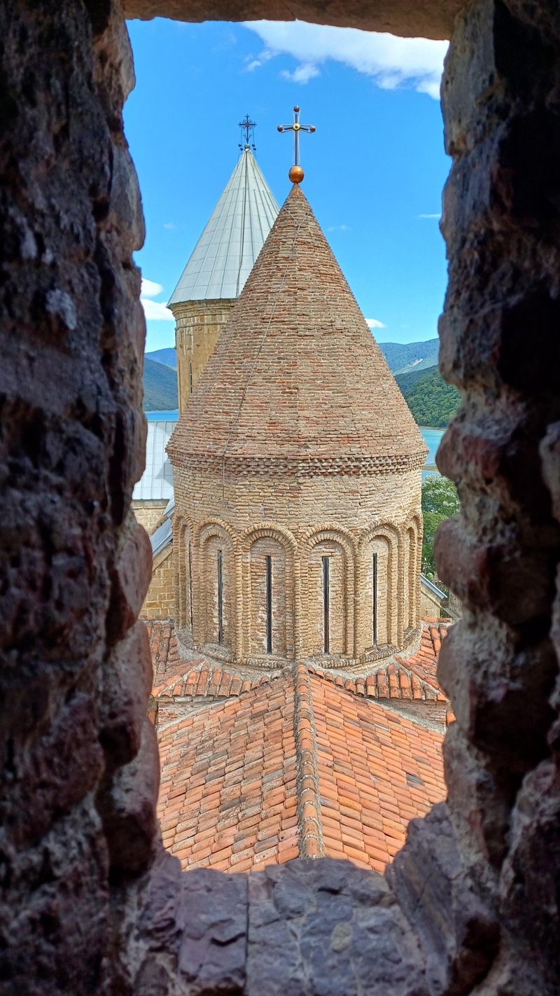 아나누리 요새 내부에서 바라본 모습.