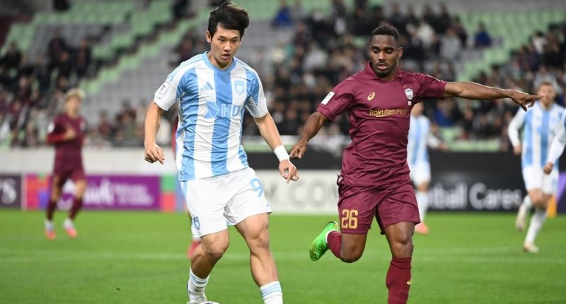 [서울=뉴시스] 프로축구 K리그1 울산 HD, 일본 프로축구 J1리그 비셀 고베와의 2025~2026시즌 아시아축구연맹(AFC) 챔피언스리그 엘리트(ACLE) 리그 스테이지 4차전 원정 경기에서 0-1 패배. (사진=AFC 홈페이지 캡처) 2025.11.05. photo@newsis.com *재판매 및 DB 금지