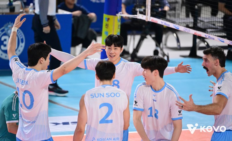 남자 프로배구 대한항공. (사진=KOVO 제공). 2025.11.05. *재판매 및 DB 금지