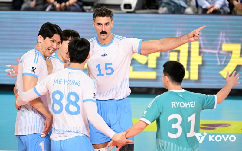 프로배구 대한항공 선수들 (출처=연합뉴스)