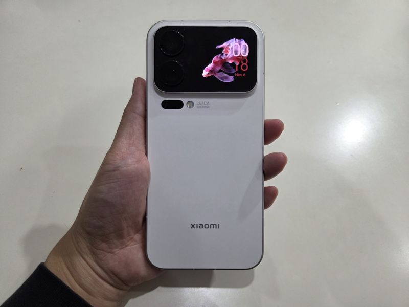 샤오미 17 프로 맥스. 사진=구자윤 기자