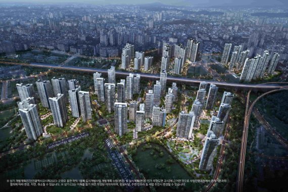 안전한 바카라사이트 마스터플랜 조감도