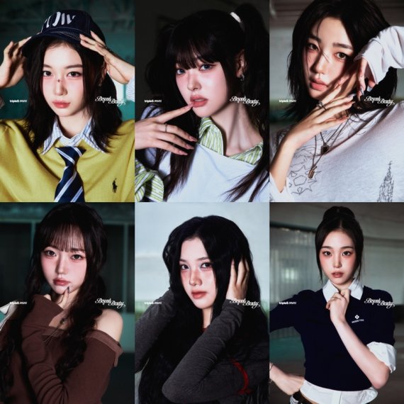 트리플에스 미소녀즈의 '압도적 비주얼'…moon 콘셉트 눈길