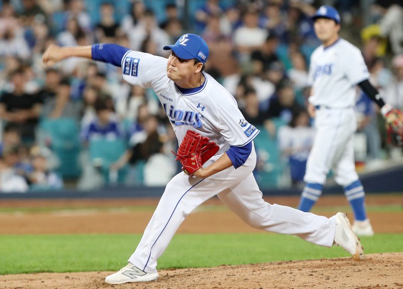 삼성 라이온즈 투수 김태훈. /뉴스1 DB ⓒ News1 공정식 기자