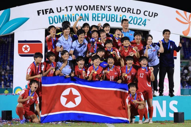 (평양 노동신문=바카라사이트 카지노사이트1) = 바카라사이트 카지노사이트 여자 U17 바카라사이트 카지노사이트 대표팀 사진은 지난해 대회 우승 당시 모습. [국내에서만 사용가능. 재배포 금지. DB 금지. For Use Only in the Republic of Korea. Redistribution Prohibited] rodongphoto@news1.kr