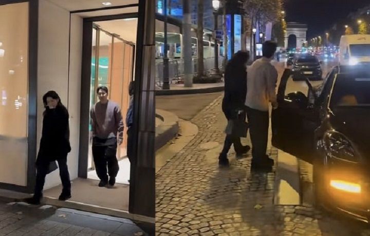 이강인과 박상효. SNS 틱톡 캡처