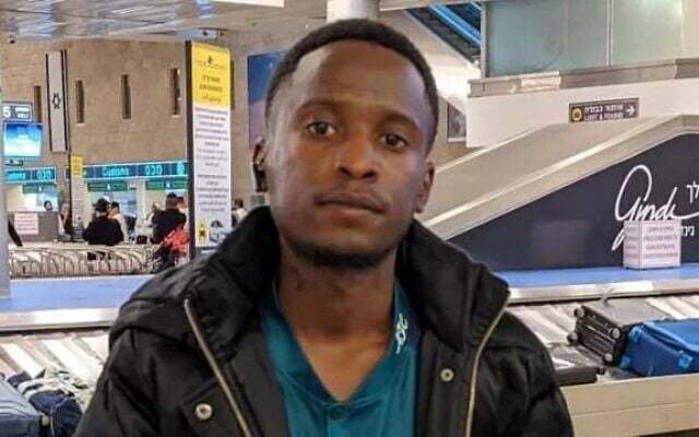 이스라엘은 6일 송환된 바카라사이트 쇼미더벳 바카라사이트 쇼미더벳이 탄자니아 출신 21세 유학생 조슈아 로이투 몰렐이었다고 발표했다. (타임스오브이스라엘 캡처) 2025.11.6