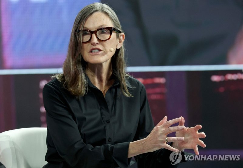 캐시 우드 아크인베스트먼트 최고경영자(CEO).연합뉴스