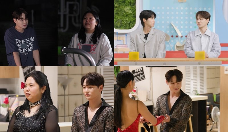 가을 타는 박서진, 동생 효정과 댄스스포츠 도전…파격 시스루룩까지