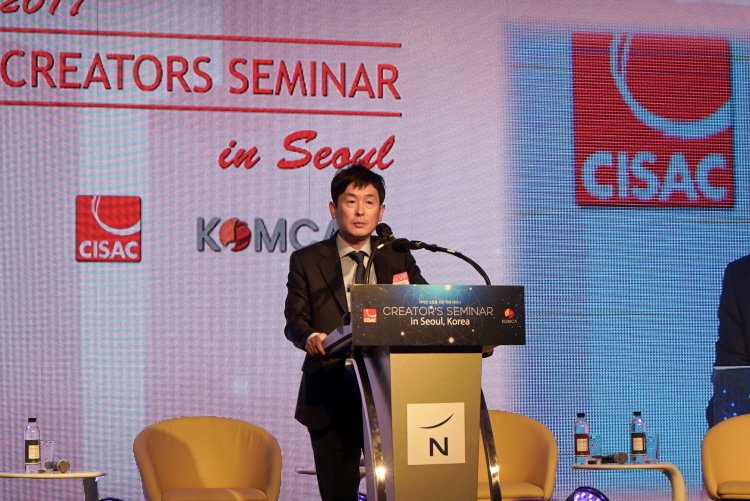 윤명선 음저협 전 회장, 세계음악창작자연맹 총회서 'FTMI' 공로상 수상