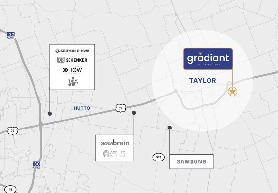 테일러에 위치한 그래디언트 테크놀로지 파크 (출처=연합뉴스)