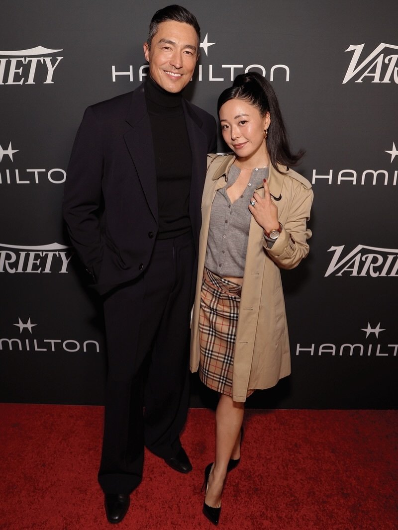 45세 다니엘 헤니, 흰머리로 등장…13세 연하 아내와 투샷