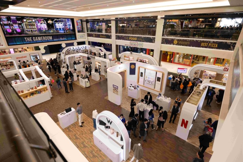 '2025 뉴욕 한류박람회'(KBEE 2025 NEW YORK) 행사장 (출처=연합뉴스)