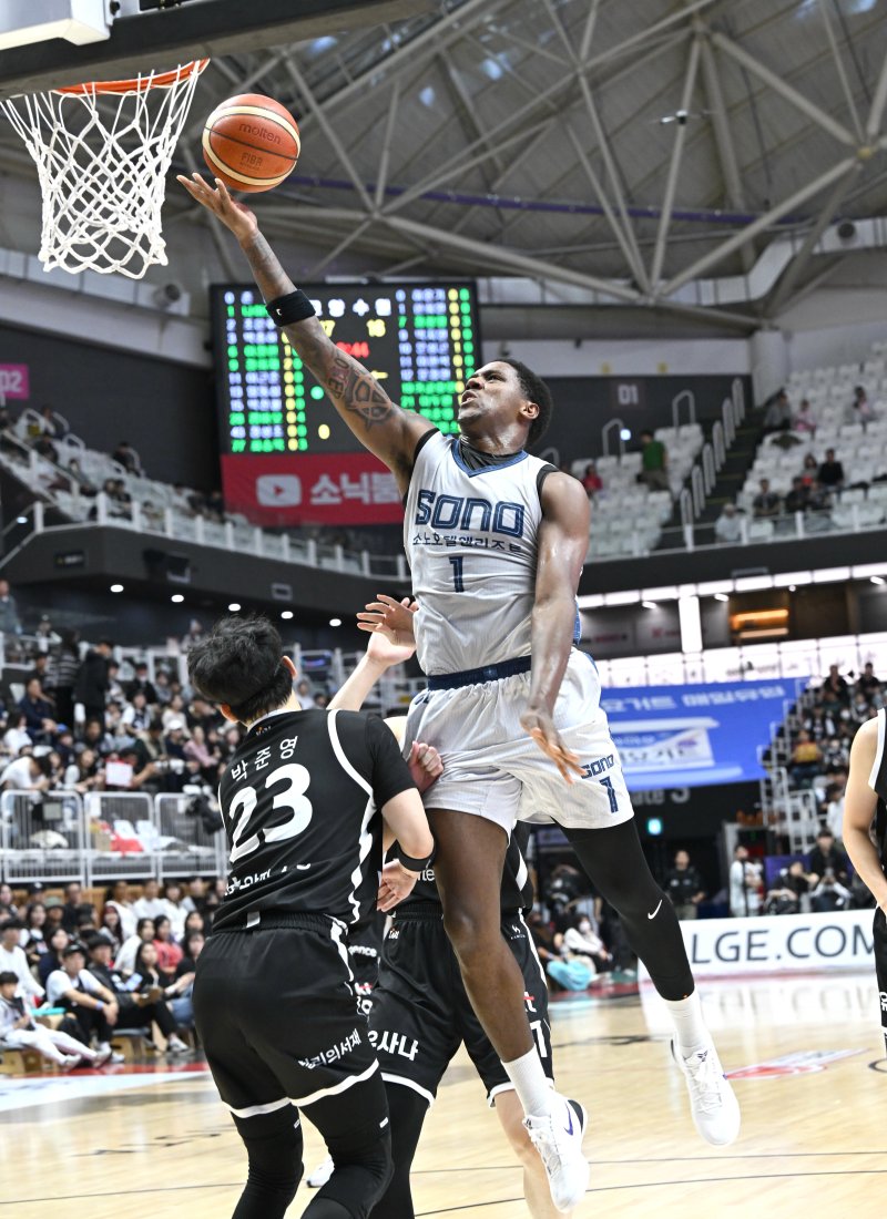 [서울=뉴시스] 바카라 고양 소노의 네이던 나이트. (사진=KBL 제공) *재판매 및 DB 금지