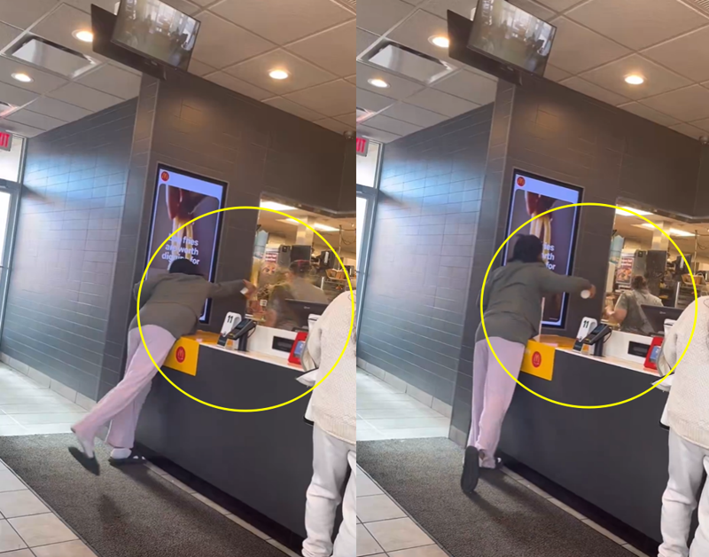 맥도날드 매장에서 직원에게 '커피 테러'한 손님, 왜?