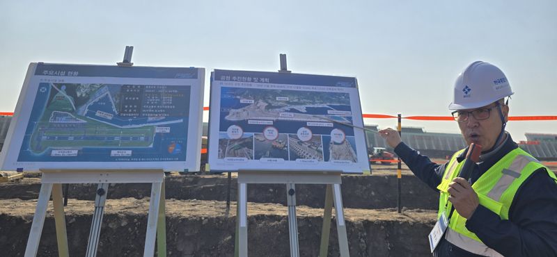 전체 공정률 68%… 서울~울릉 1시간 하늘길 건설 순항[현장르포]