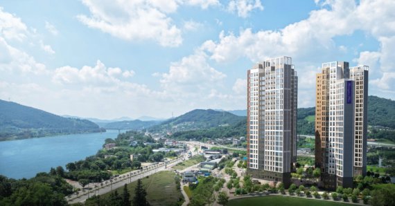 <효성해링턴 플레이스 양평 투시도>