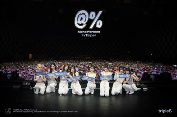 트리플에스 알피, 대만서 월드 투어