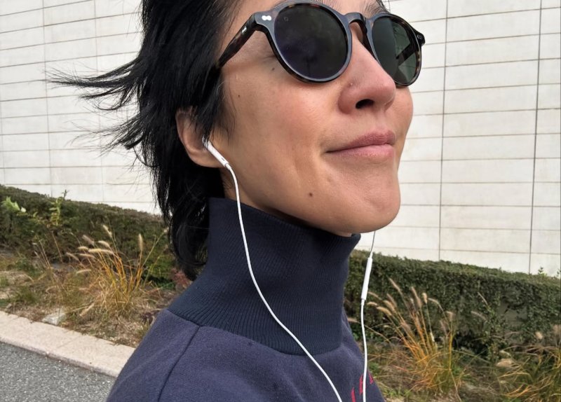 이혼 홍진경 운동 삼매경 "러닝·자전거·밤수영"