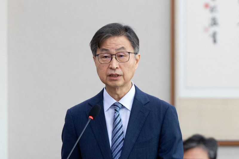 최재해 감사원장이 지난달 16일 서울 여의도 국회에서 열린 법제사법위원회 감사원 등에 대한 국정감사에 출석해 업무보고하고 있다. 사진=뉴스1