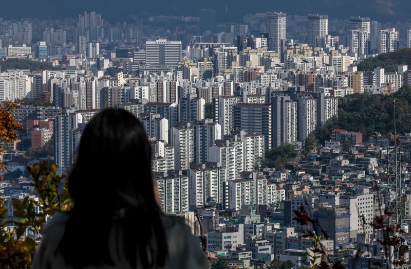 서울시내 아파트 단지 모습. 뉴시스 자료사진.