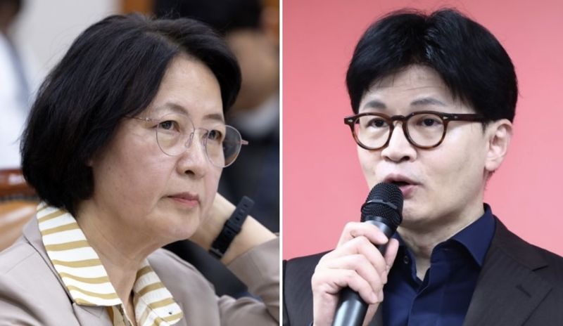 추미애 더불어민주당 의원(왼쪽), 한동훈 전 국민의힘 대표/사진=뉴스1