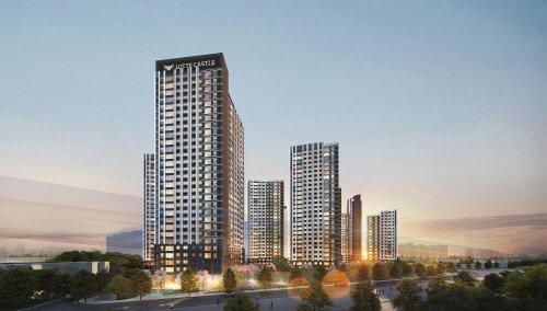 천안 롯데캐슬 더 두정_투시도