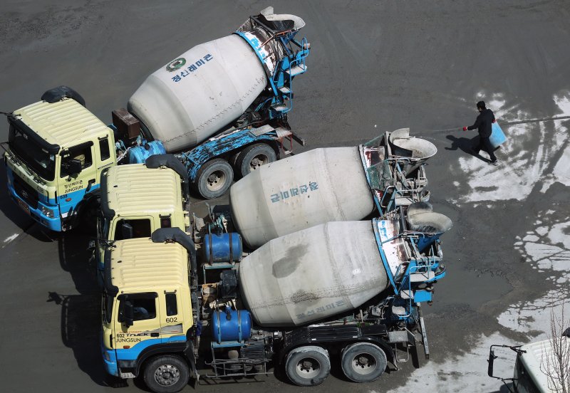 레미콘 공장. 뉴스1 제공.