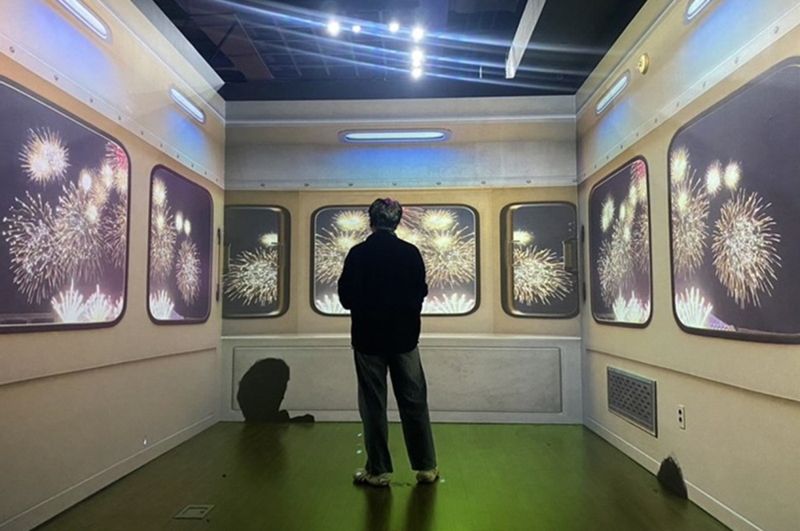 광안리와 용두산공원 등 부산의 주요 명소를 바카라사이트 쇼미더벳 기반 멀티뷰 3D 실감형 공간에서 체험할 수 있는 ‘슈퍼셀 3D 멀티뷰’ 모습. 부산정보산업진흥원·슈퍼셀 제공