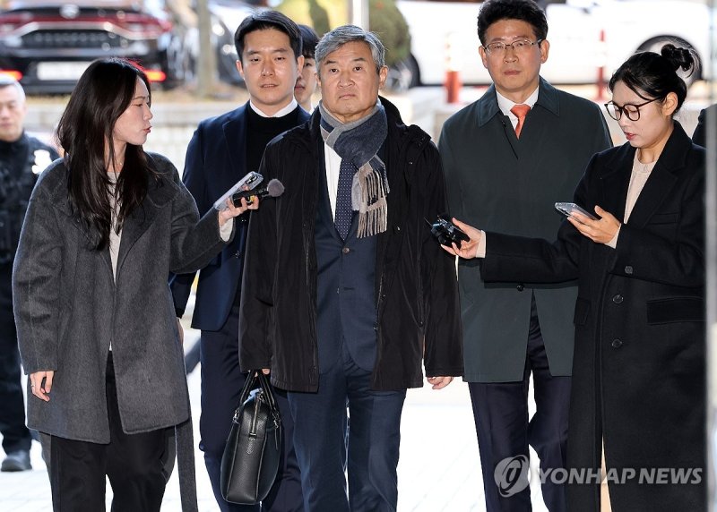 조태용 전 국정원장, 구속심사 출석 (출처=연합뉴스)