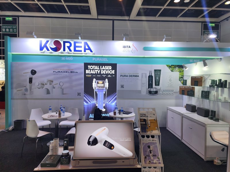 코스모프로프 홍콩 2025 메이저 바카라관 내 한국관 메이저 바카라 부스. (사진=메이저 바카라) *재판매 및 DB 금지