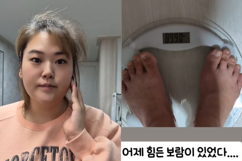 '미나 시누이' 박수지, 108㎏→89.9㎏ 또 감량 성공…요요 극복