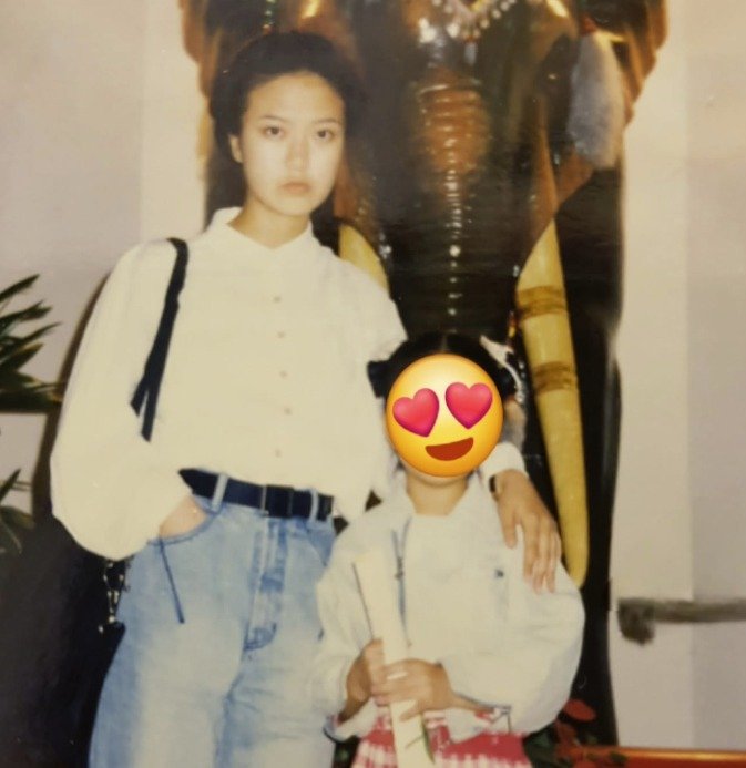 김숙, 31년 전 또렷한 이목구비 공개 "고3 때 수능 치고 놀러가" [N샷]