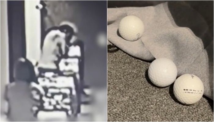 얼굴 피범벅.. 골프 연습 중 튕겨 나온 공에 맞아 실명