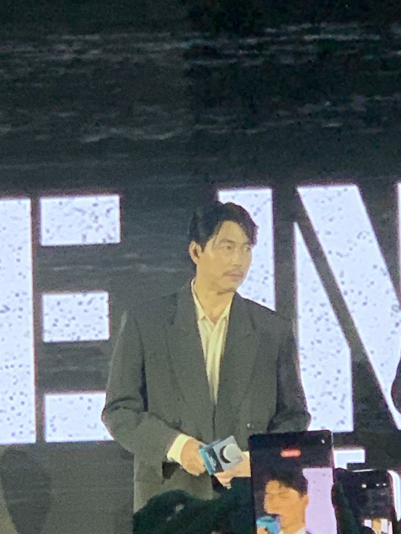 "용기내" 정우성 '메이드 인 코리아' 홍콩 행사 등장…혼외자 논란 후 복귀 시동