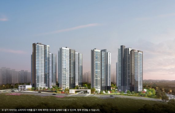 두산위브더제니스 센트럴 천안 투시도(석경)