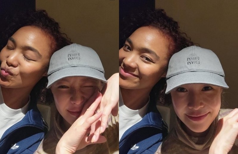 "마이걸" 보아, 크리스탈 케이와 다정한 투샷…39세 동갑내기 여전한 우정