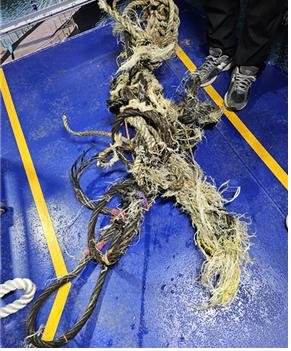 [서울=뉴시스]지난 11일 프로펠러에서 메이저 바카라사이트된 로프.