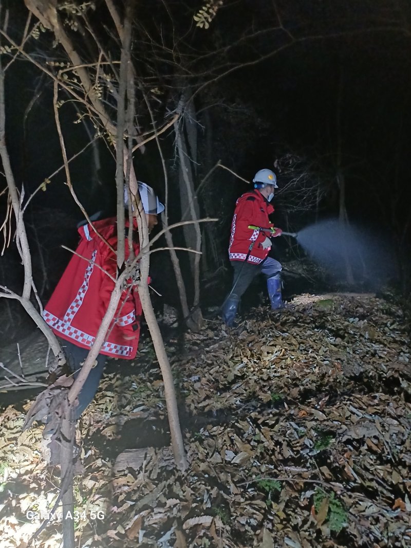 우리카지노 바카라사이트시 유량동 산불 우리카지노 바카라사이트 모습.(산림청 제공. 재판매 및 DB금지)