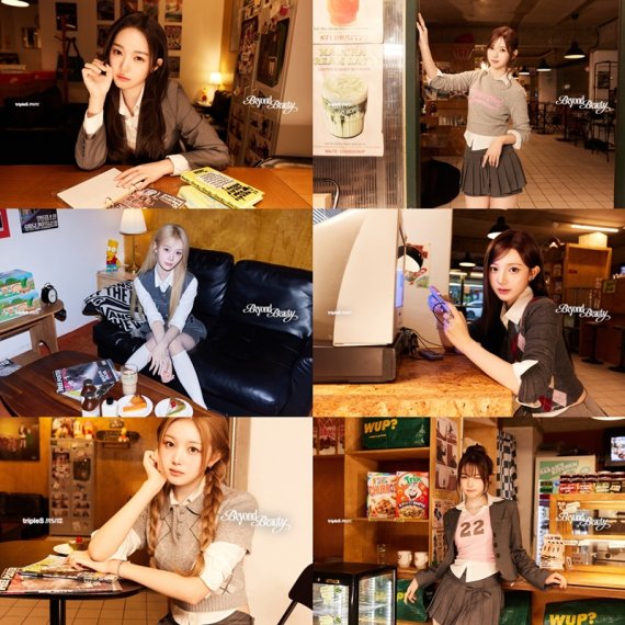 트리플에스 미소녀즈 zenith, 두근두근 '개인 콘셉트' 오픈