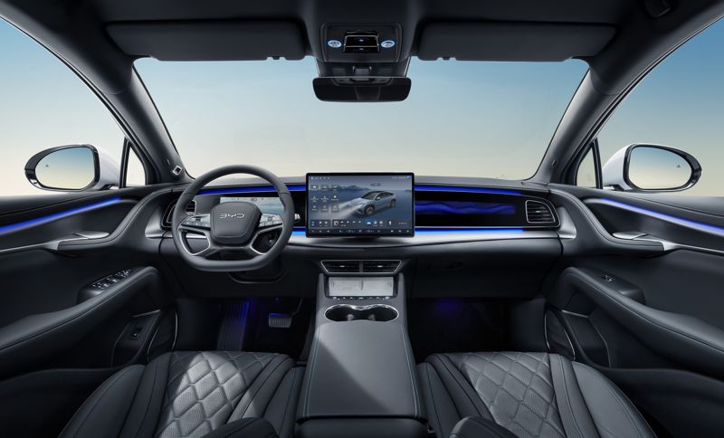 BYD 씨라이언 7(BYD SEALION 7) 인테리어 모습. 사진=BYD코리아 제공