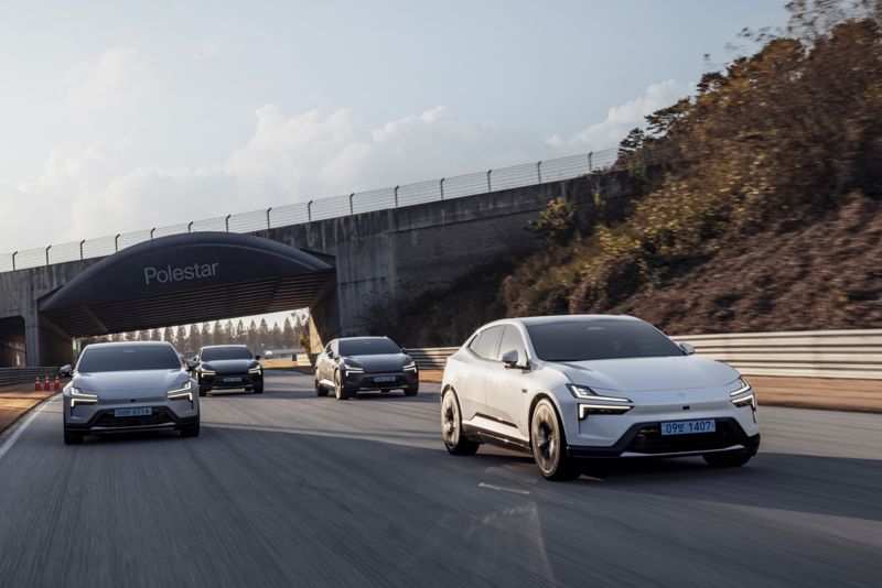 스웨덴 프리미엄 전기차 브랜드 폴스타가 지난 15일부터 16일까지 경기 용인시에 위치한 스피드웨이에서 첫 고객 로열티 행사 ‘폴스타 데이 2025’를 개최했다. 폴스타 제공.