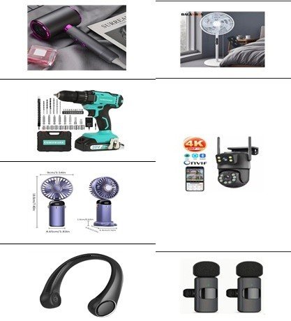 전파 안전 기준 부적합 판정을 받은 해외직구 제품들 /사진=연합뉴스(과학기술정보통신부 제공)