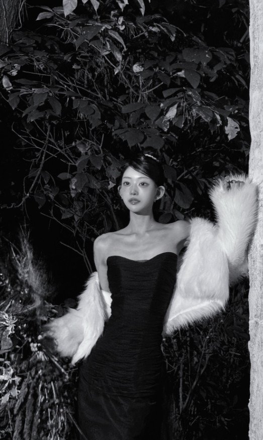 최준희, 뼈 모양 고스란히…검은 드레스 입고 아이돌 미모 [N샷]