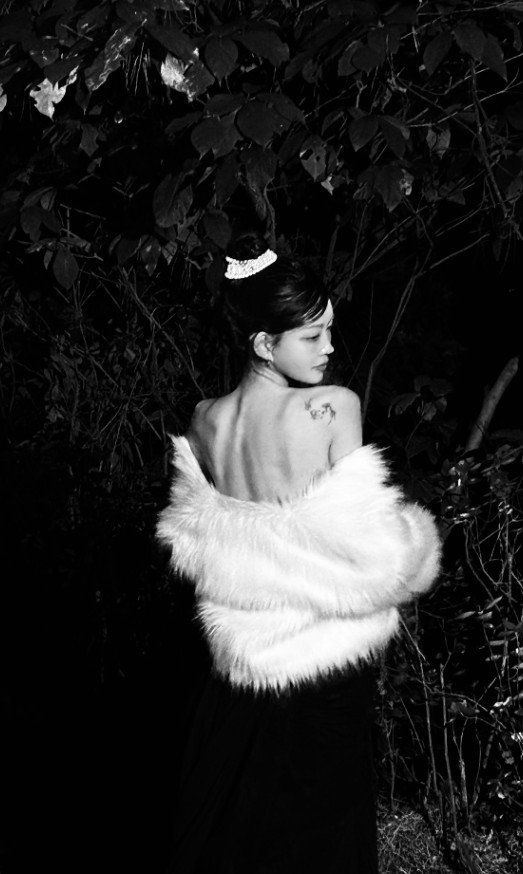 최준희, 뼈 모양 고스란히…검은 드레스 입고 아이돌 미모 [N샷]