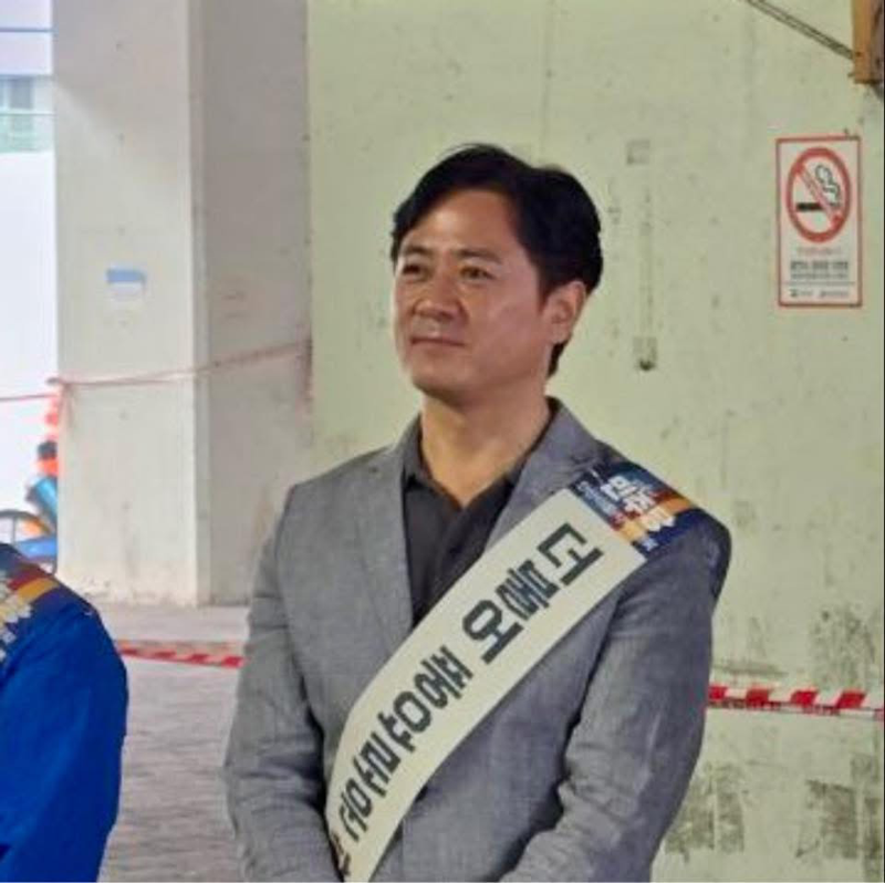 유명식 보좌관. 페이스북 갈무리