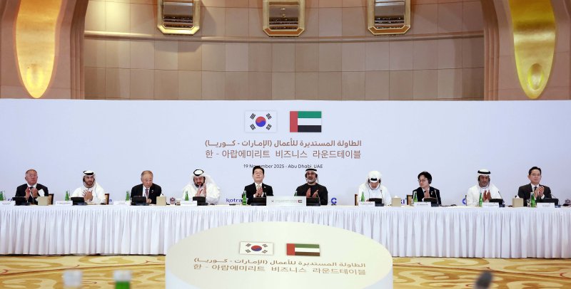 삼성·SK·네이버 'UAE와 AI 100년 동행' 후속 이행안 논의 [한-UAE 비즈니... - 뉴스 썸네일 이미지
