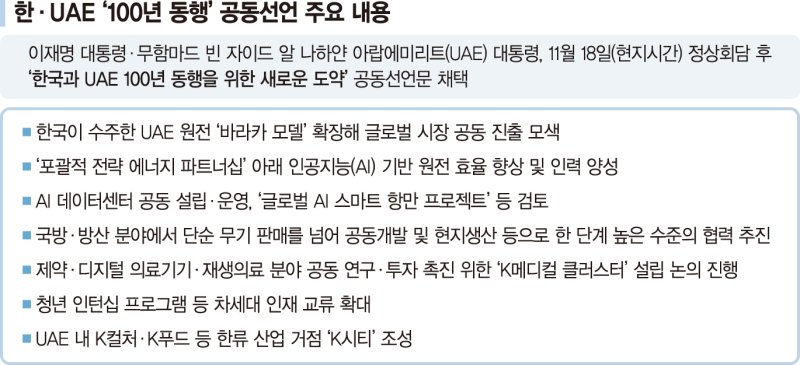 삼성·SK·네이버 'UAE와 AI 100년 동행' 후속 이행안 논의 [한-UAE 비즈니스 라운드테이블]